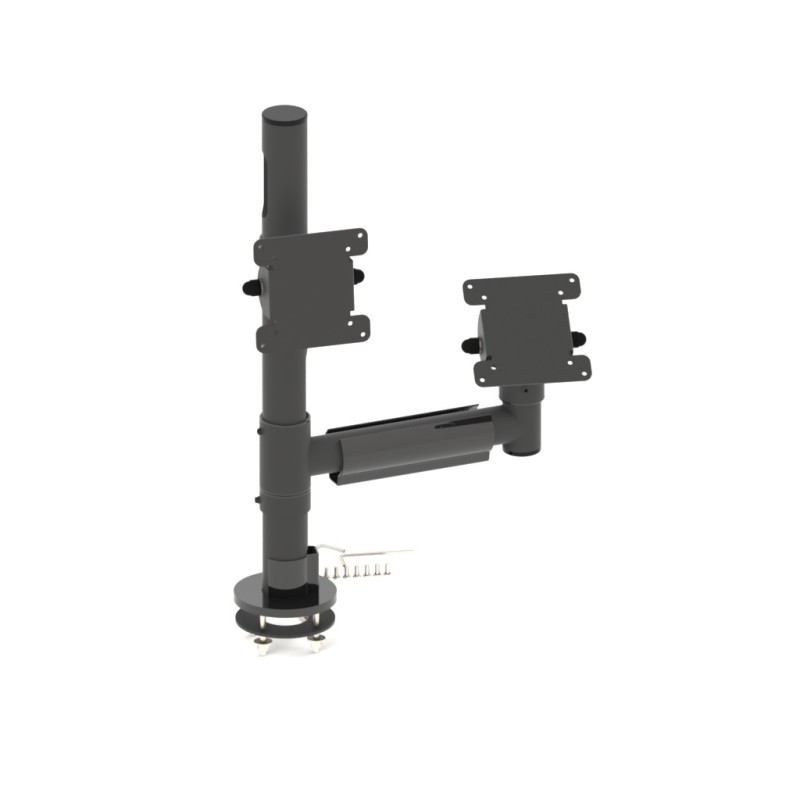 Soporte doble para monitores con VESA 75/100
