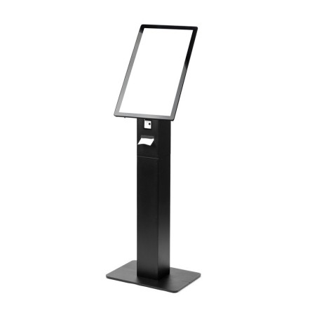 Kiosco de pie Pida su Turno y Check-in monitor 21"
